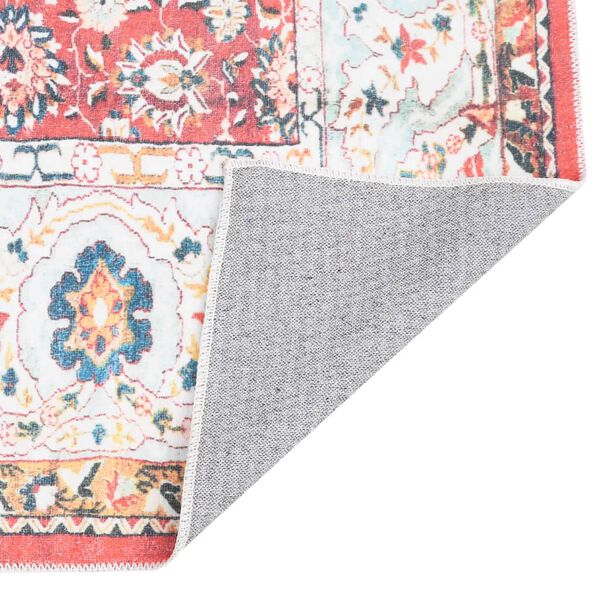 vidaXL paklājs ar apdruku, krāsains, mazgājams, 180x270 cm, poliesters