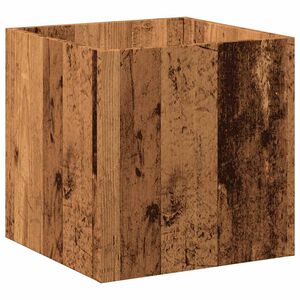 vidaXL stādāmā kaste Old Wood 40x40x40 cm Engineered Wood