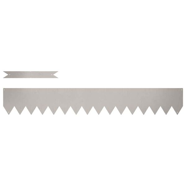 vidaXL Zāliena Apmale 30 pcs Brūna 100 x 0.05 x 20 cm