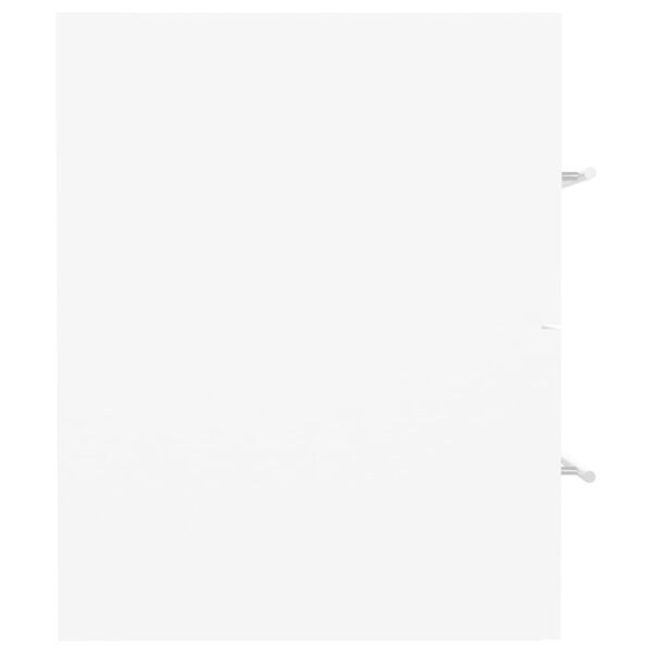 vidaXL izlietnes skapītis, balts, 41x38,5x48 cm, inženierijas koks