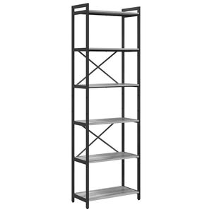 vidaXL Grāmatu plaukts 60 x 30 x 189,5 cm Inženierijas koks