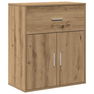 vidaXL Puse Artisānā ozols 60 x 31 x 70 cm Inženierijas koks