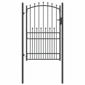 vidaXL Žoga vārti ar naglām EMMEN 200 x 100 cm Pulverkrāsots tērauds