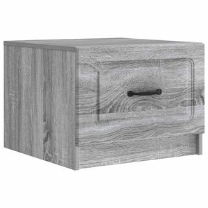 vidaXL Kafijas galdiņ&scaron; Pelēks Sonoma ozols 49 x 50 x 37 cm