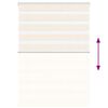 vidaXL žalūzijas zebra 110x100 cm auduma platums 105,9 cm poliesters