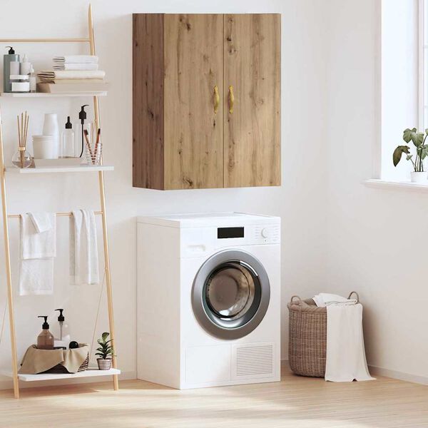 vidaXL Sienas skapis Artisānā ozols 69,5 x 34 x 90 cm