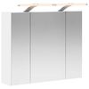 vidaXL Vannas istabas spoguļu skapis Balts 60 x 14,5 x 50 cm