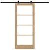 vidaXL Slīdo&scaron;ās durvis ORKDAL Dabiska 86 x 198,5 cm