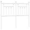 vidaXL rezerves galvgalis, balts, 120 cm