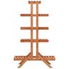 vidaXL augu statīvs, 83x25x132 cm, egles masīvkoks