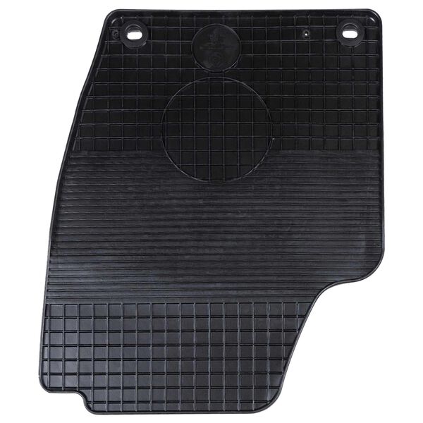 vidaXL Auto paklājs 4 pcs Melna īpa&scaron;i piemērots VW POLO 10 / 01-09 NS