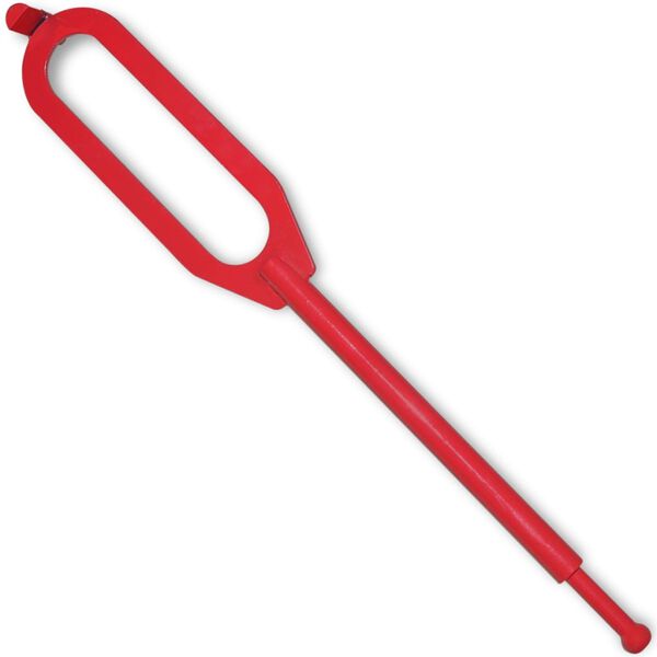 vidaXL riepu mainītājs, mini, sarkans