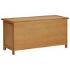 vidaXL apavu plaukts, 90x37x45 cm, ozola masīvkoks