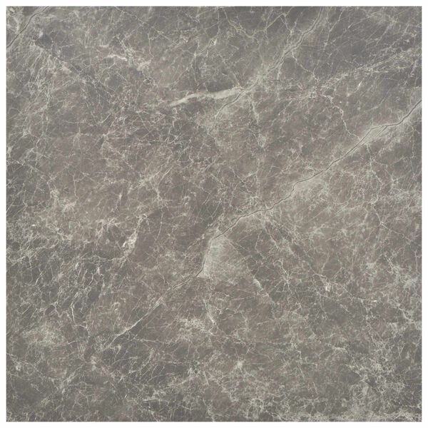 vidaXL Grīdas dēļi 55 pcs Melns 5,11 m&sup2; PVC