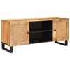 vidaXL Televizora skapī&scaron;a Brūna 105 x 33 x 46 cm Cieta mango koksne