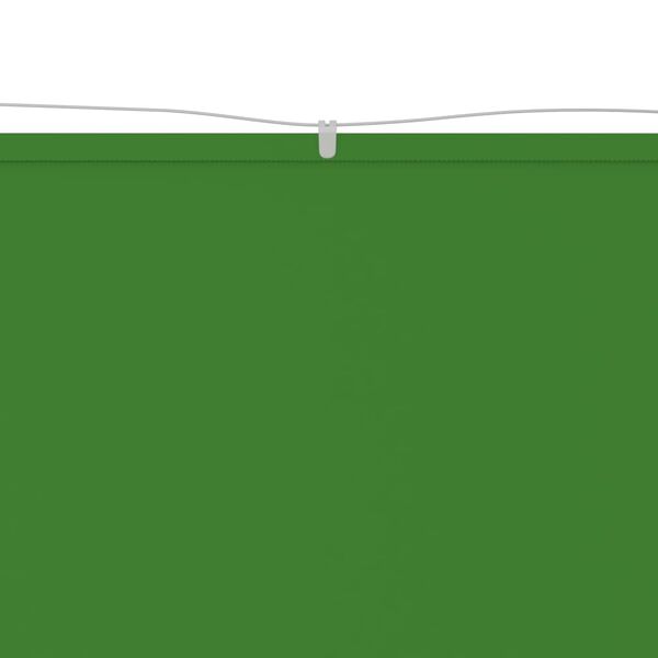 vidaXL vertikāla markīze, gai&scaron;i zaļa, 180x1000 cm, Oksfordas audums