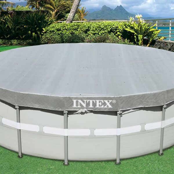 Intex baseina pārsegs Deluxe, apaļš, 488 cm, 28040