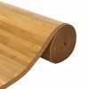 vidaXL paklājs, taisnstūra forma, dabīga krāsa, 80x1000 cm, bambuss