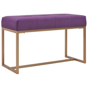 vidaXL sols, 80 cm, violets samts
