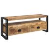 vidaXL TV galdiņ&scaron;, 120x35x45 cm, masīvs mango koks