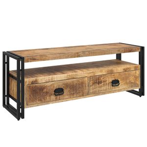 vidaXL TV galdiņ&scaron;, 120x35x45 cm, masīvs mango koks