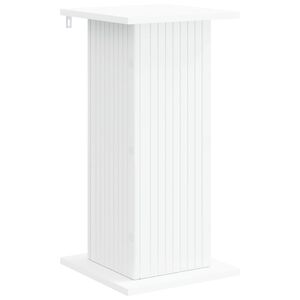 vidaXL Augu statīvs Balts 30,5 x 30 x 60,5 cm Inženierijas koks