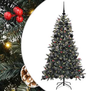 vidaXL Mākslīgā Ziemassvētku eglīte Zaļa 150 cm