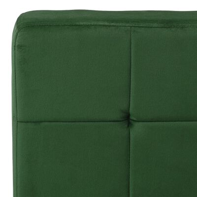 vidaXL atpūtas krēsls, 65x79x87 cm, tumši zaļš samts