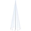 vidaXL Ziemassvētku egle ar pīķi, 732 vēsi baltas LED, 500 cm