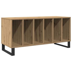 vidaXL Pla&scaron;u skapis amatnieku ozola 100 x 38 x 48 cm Inženierijas koks