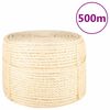 vidaXL virve, 10 mm, 500 m, 100% sizals
