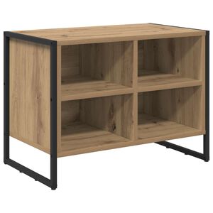 vidaXL Apavu skapis 60 x 35 x 44 cm Inženierijas koks Mākslīgā ozola