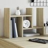 vidaXL rakstāmgalda organizators, ozolkoka, 34,5x15,5x35,5 cm, koks