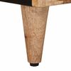 vidaXL Puse ar durvīm Dabiska 80 x 33,5 x 75 cm Cieta mango koksne