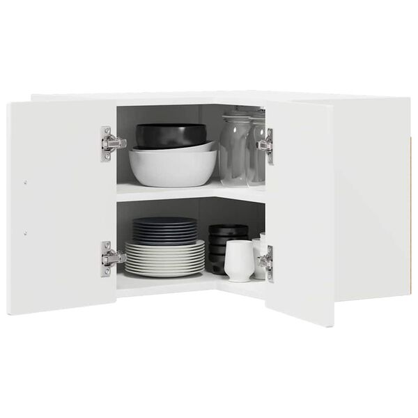 vidaXL Virtuves Skapis Balts 57 x 57 x 40 cm Inženierijas koks