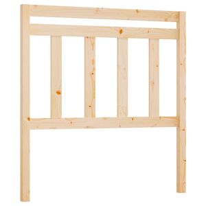 vidaXL gultas galvgalis, 81x4x100 cm, priedes masīvkoks