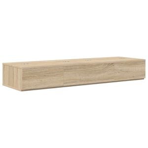 vidaXL Studijas galds Sonomas ozols 110 x 40 x 19,5 cm
