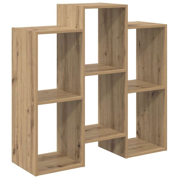 vidaXL Puse Artisānā ozols 90 x 30 x 90 cm