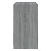 vidaXL kumode, pelēka ozolkoka, 70x41x75 cm, inženierijas koks