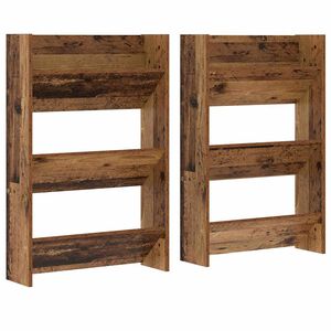 vidaXL Apavu skapis 2 gab. 60 x 18 x 90 cm Inženierijas koks Vecs koks