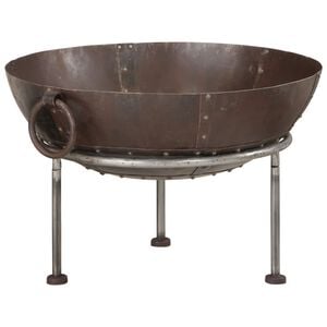 vidaXL ugunskura bedre, 55x55x38 cm, dzelzs