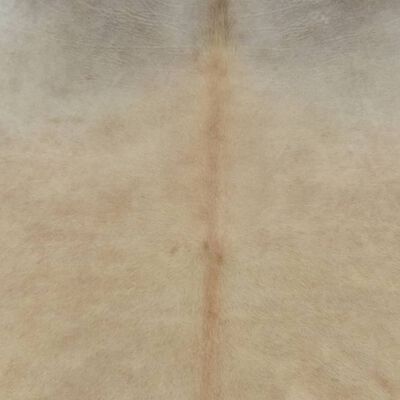 vidaXL zvērādas paklājs, dabīgā govs āda, 150x170 cm, bēšs