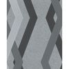 Noordwand tapetes Topchic Graphic Lines Diamonds pelēkas un melnas