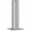 vidaXL Skursteņa galvas pagarinājums Sudraba 24 x 24 x 50 cm
