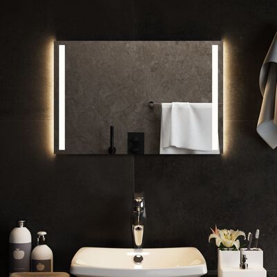 vidaXL vannasistabas spogulis ar LED, 60x40 cm