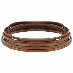 vidaXL Ādas siksna 1 Brūna 200 x 0,4 cm Āda