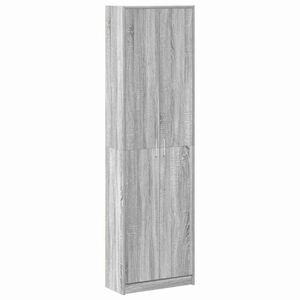 vidaXL Skapis Pelēks Sonoma 55 x 25 x 189 cm