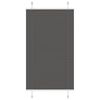 vidaXL kroku žalūzija melna 80x150 cm auduma platums 79,4 cm