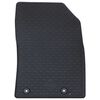 vidaXL Auto paklājs 4 pcs Melns piemērots CITROEN C3 AIRCROSS 2017-