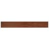 vidaXL Logu palodze Brūna koks 60 x 15 x 4,5 cm PVC
